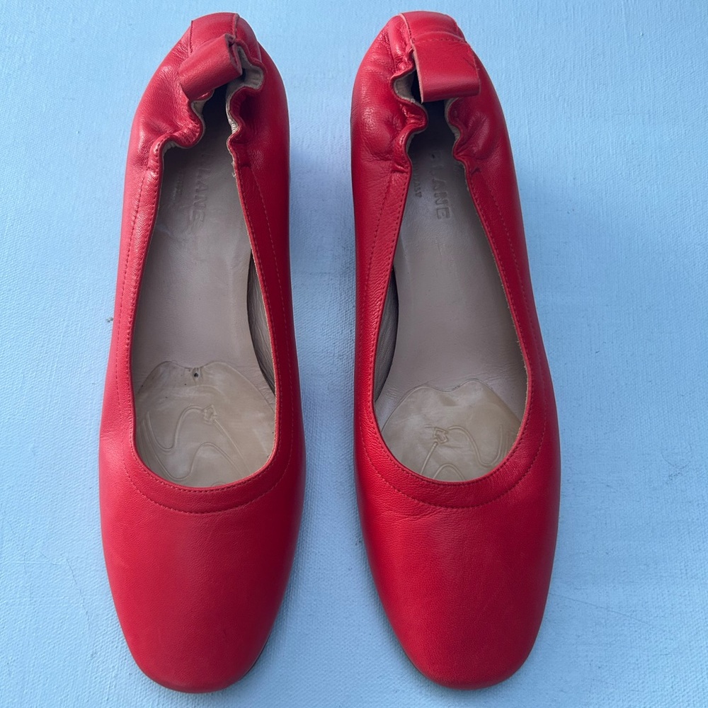Everlane Day Heel Pumps - Red